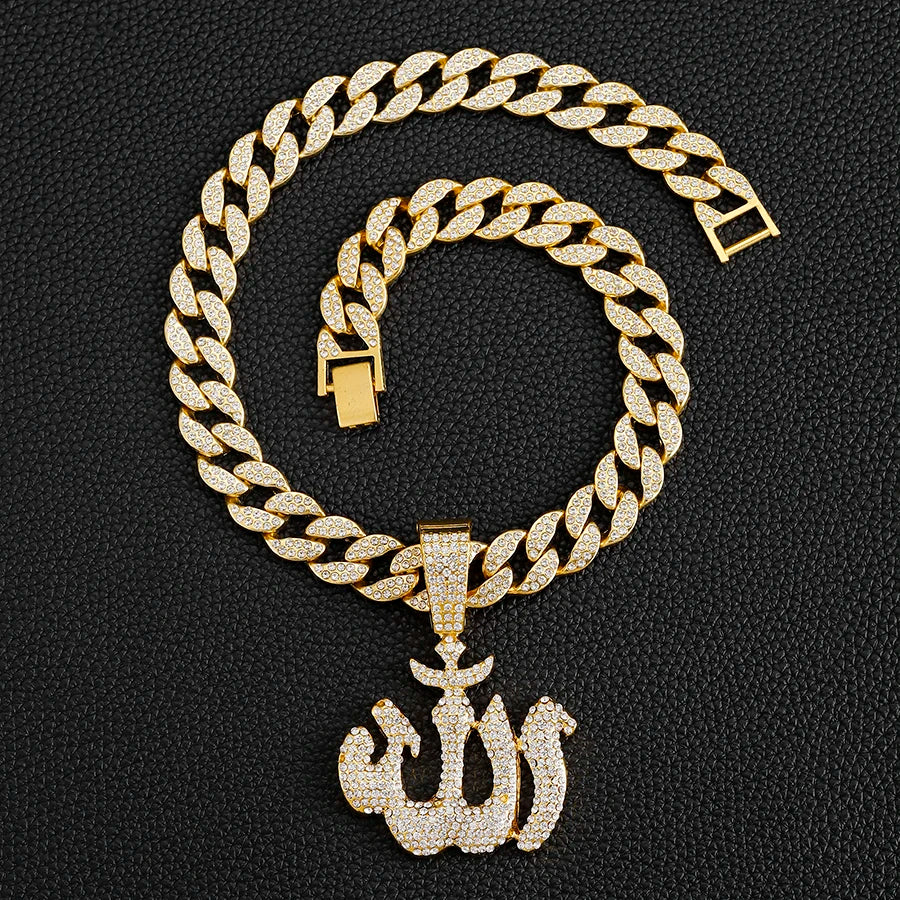 Iced Out 15mm ALLAH Chain